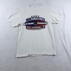 Gear For Sports 2003 Big 12 Football Championship T-Shirt White Size Small
